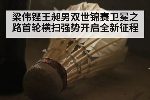 梁伟铿王昶男双世锦赛卫冕之路首轮横扫强势开启全新征程